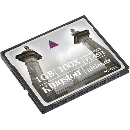 Kingston Technology 1 GB, 100x Ultimate Compact Flash Memory Card image