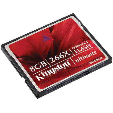 Kingston Technology 8 GB, 266x Ultimate-2 Compact Flash Memory Card image