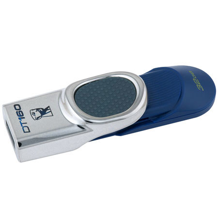 Kingston Technology Data Traveler 160, 32GB High Speed Flash Drive with USB 2.0 Interface image