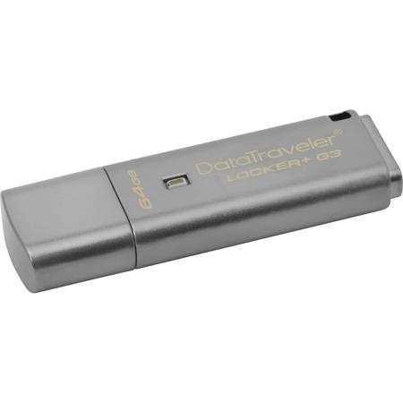 UPC 740617218602 product image for Kingston Technology 64GB DataTraveler Locker+ G3 | upcitemdb.com