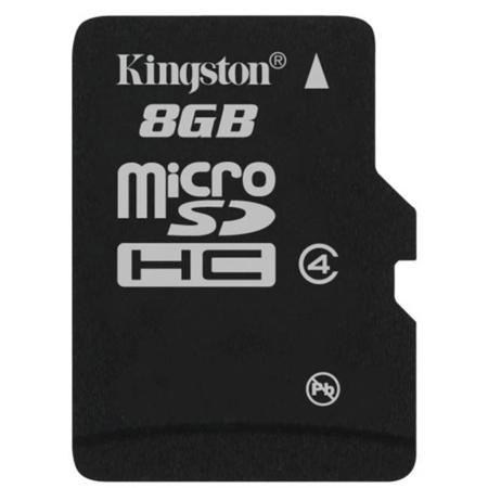 Kingston Technology 8 GB microSDHC Class 4 Flash Memory Card without Adapter image