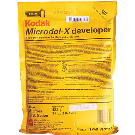 Kodak Microdol-X Black &amp; White Film Developer, Powder to Make 1 Gallon. image