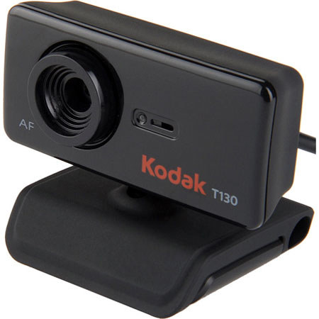 Kodak T130 Web Camera with 1.3 Megapixel Video Resolution &amp; High Speed USB 2.0 image