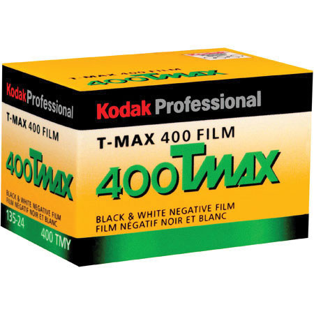 Kodak T-Max 400, 400TMY, Black &amp; White Negative Film ISO 400, 35mm Size, 24 Exposure, USA image