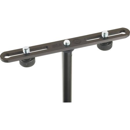 EAN 4016842814848 product image for K & M 23550.500.55 Adjustable Microphone Bar, Aluminum | upcitemdb.com