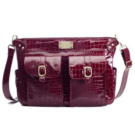 Kelly Moore Camera Bag - Cranberry Croc image