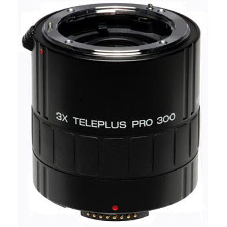 Kenko Teleplus PRO 300 "DG" AF 3x Teleconverter for Nikon AF D, Works AF with Lenses f/2.8 or Faster, Except with AFs/AFi Lenses Where it's MF only. image