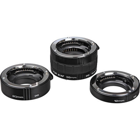 Kenko DG Auto Extension Tube Set for the Konica - Minolta AF Maxxum Mounnt. image