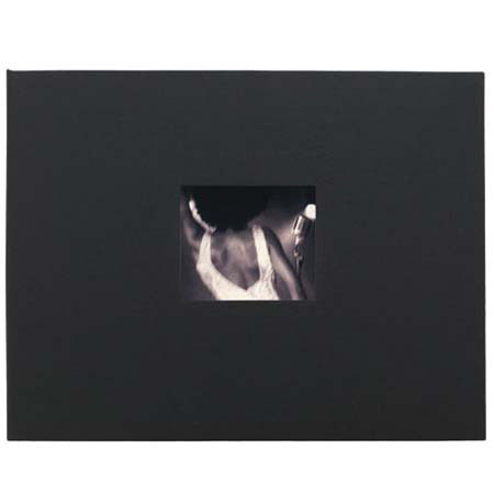 Kolo Newport, Post Bound Scrapbook Inkjet Page Album, 8.5&quot; x 11&quot; (Black Cover - Black Pages) image