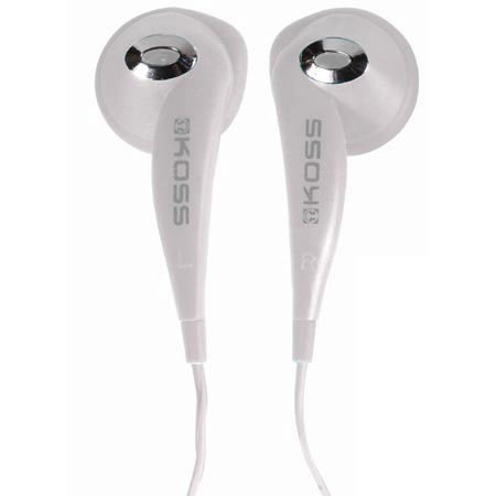 UPC 021299160282 product image for Koss JAMSVV Earbud Stereophone with Intra-aural Earbud Design, White | upcitemdb.com