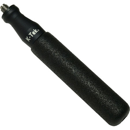 K-Tek Norbert Hand Grip: Single Carbon Fiber Hand Grip with Foam Cover and 1/4x20 Threaded Stud