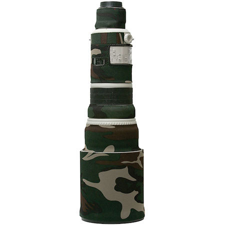 LensCoat Lens Cover for the Canon 500mm f/4.0 IS Lens - Forest Green Woodland Camo image