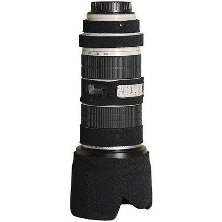 LensCoat Lens Cover for the Canon 70 - 200mm f/2.8 IS Zoom Lens - Black image