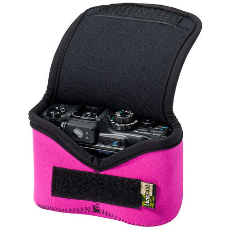 LensCoat Neoprene Body Bag Small, Designed for a Point & Shoot Camera - Pink