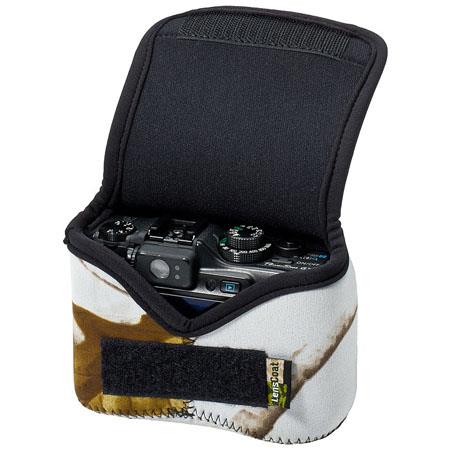 LensCoat Neoprene Body Bag Small, Designed for a Point & Shoot Camera - Realtree AP Snow