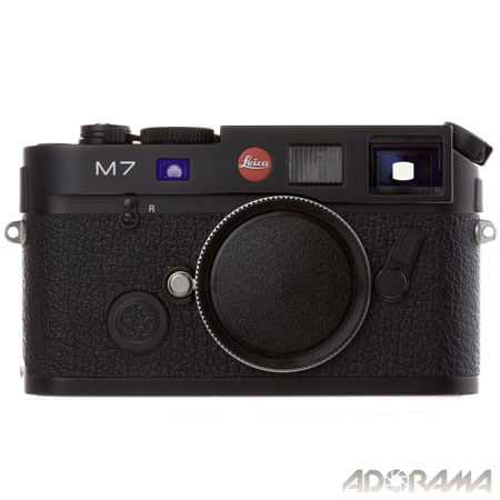 Leica M7 0.72 35mm Rangefinder Camera Body Black with 0.72 viewfinder magnification - USA image