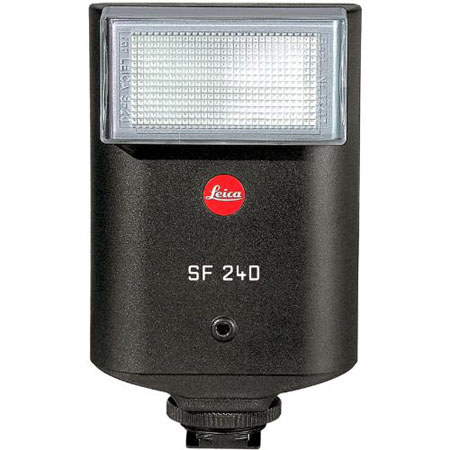 Leica SF-24D TTL Flash for the R8, R9, M6, TTL/M7 Series Cameras, Guide Number 65 at ISO 100 Feet, Black. image