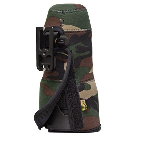 LensCoat TravelCoat Cover for Nikon 70-200 f2.8 VR / VR II Lens, Forest Green Camo