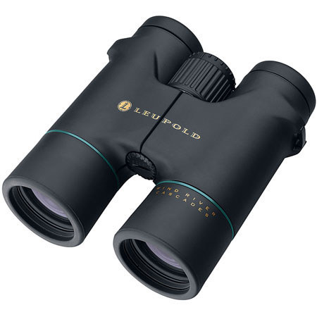 Leupold 10 x 42 Wind River Cascades, Water Proof Roof Prism Binocular with 5.1 Degree Angle of View, Black, U.S.A. image