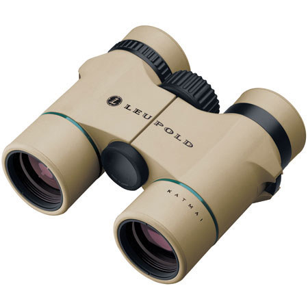 Leupold 8 x 32 Wind River Katmai, Water Proof Roof Prism Binocular with 6.4 Degree Angle of View, Color: Natural, U.S.A. image