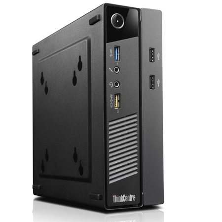 UPC 888228659190 product image for Lenovo Thinkcentre M73 Tiny Desktop Computer, Intel Core i3-4130T 2.9GHz, 4GB RA | upcitemdb.com