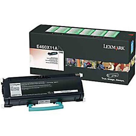Lexmark E460X11A Black Toner Cartridge for E460 Series Printers, 15000 Pages Yield