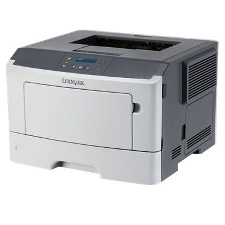 Lexmark MS410dn Monochrome Duplex Laser Printer, 40ppm Print Speed, 1200 dpi Resolution, 300 Sheet Input Media Capacity