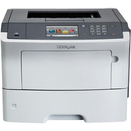 Lexmark MS610de Monochrome Laser Printer, 50ppm Print Speed, 1200 dpi Resolution, 650 Sheet Input Media Capacity