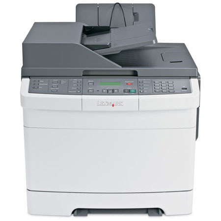 Lexmark X544n Color Laser Network Multifunction Printer, Color Copying, Faxing, Printing, Scanning and Network Scanning, 23ppm Speed image