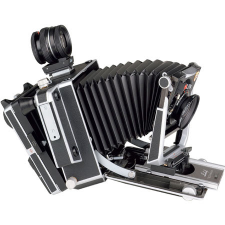 Linhof Master Technika Classic 9x12cm / 4x5" Rangefinder Field Camera - Chrome image