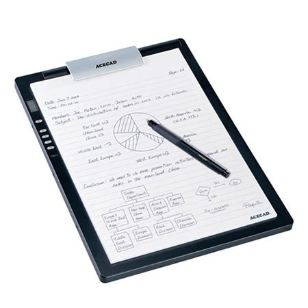 Solidtek ACECAD DigiMemo L2, Letter Size Digital Notepad with 32MB Memory and Tablet Combo