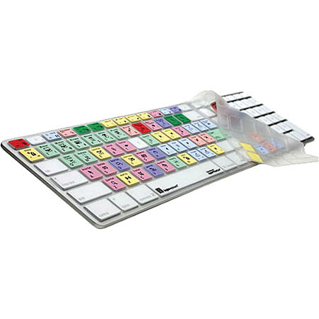 LogicKeyboard LogicSkin Final Cut Pro/Express Skin for Apple Ultra Thin Alu Keyboard - Transparent image