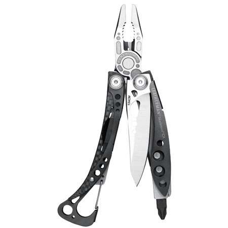 Leatherman Skeletool Stainless Steel CX Multi-Tool with 2 Bits, 7 Tools in 1