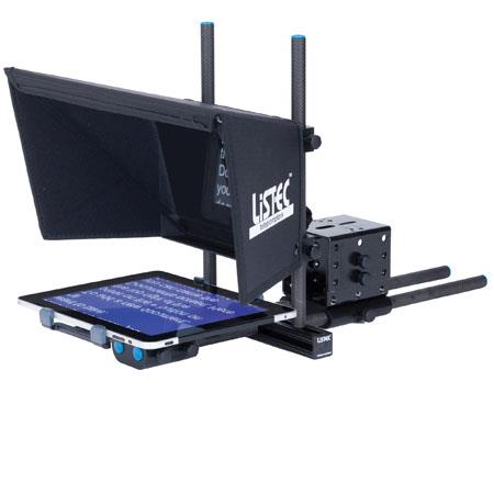 Listec Teleprompters PromptWare PW-10DVC Teleprompter with Hard Carry Case for iPad, 7