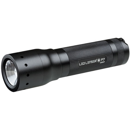 LED Lenser P7 LED Flashlight, 200 Lumens