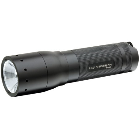 LED Lenser M14 Advanced SLT Heavy Duty LED Flashlight, 165 Lumens Power Modes Output, 250m (820.21') Power Beam Distance, 2 Hours Battery Life