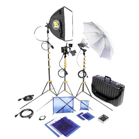 Lowel DV Core 250 Lighting and Accessories Kit with TO-83 Case image