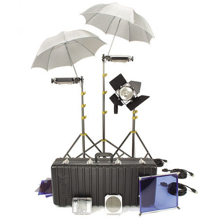 Lowel Basically 3 Kit, Quartz Lighting Outfit with TO-83 Case. image