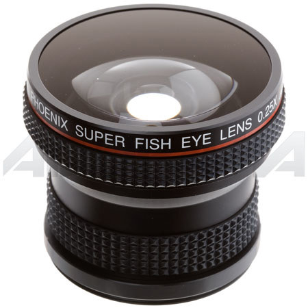 Pro Optic Auxiliary Super Fish-Eye Lens, 0.25x. image