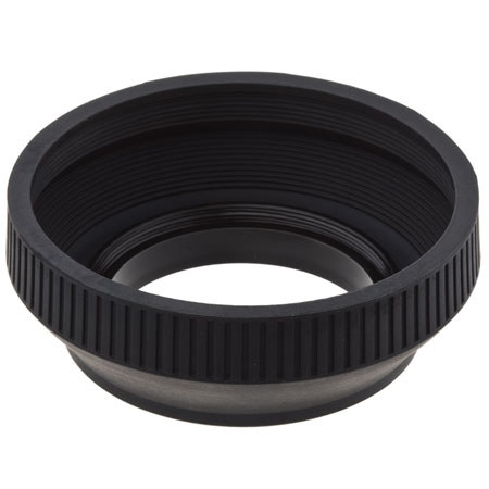 Adorama 49mm Rubber Lens Hood image