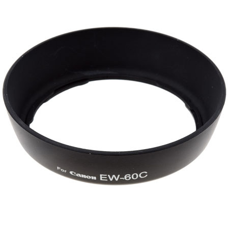 Adorama Dedicated Lens Hood for Canon EF 28-80mm f/3.5-5.6, II, III, IV, V, 28-90mm, &amp; EF-S 18-55mm Lenses (EW-60C) image