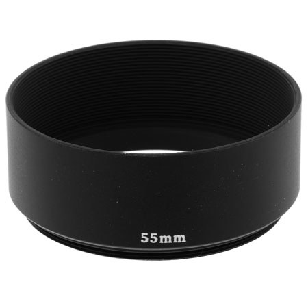 Adorama 55mm Metal Lens Hood image