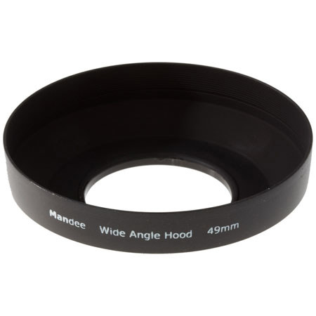 Adorama 49mm Wide Angle Metal Lens Hood image