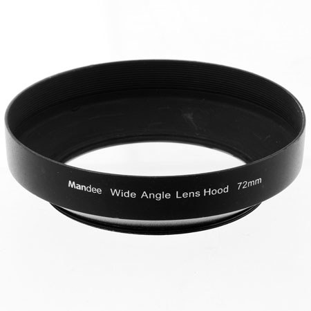 Adorama 72mm Wide Angle Metal Lens Hood image