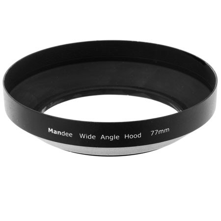 Adorama 77mm Wide Angle Metal Lens Hood image