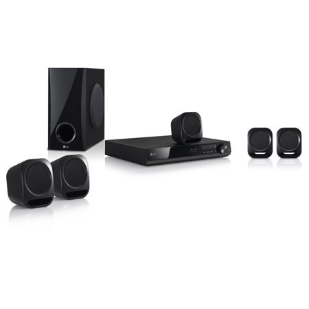 LG Electronics BH4120S 5.1-Channel Blu-ray Home Theatre System, 330W Total Power, 42W x 2 Surround