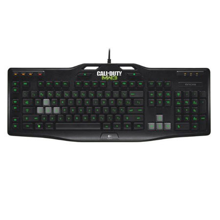 Logitech G105 Call of Duty Gaming Keyboard, Modern Warfare 3 Edition