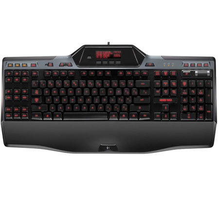 Logitech G510 Wired USB Gaming Keyboard with Custom-Color Backlighting, 18 Programmable G-Keys
