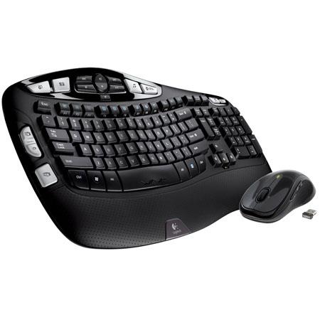 Logitech MK550 Wireless Wave Ergonomic Keyboard and Mouse