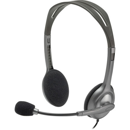 UPC 097855061348 product image for Logitech H110 Stereo Headset Wired Mini-phone | upcitemdb.com
